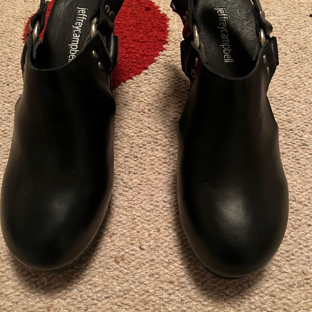 Jeffrey Campbell Sleek Black Cutout Boots